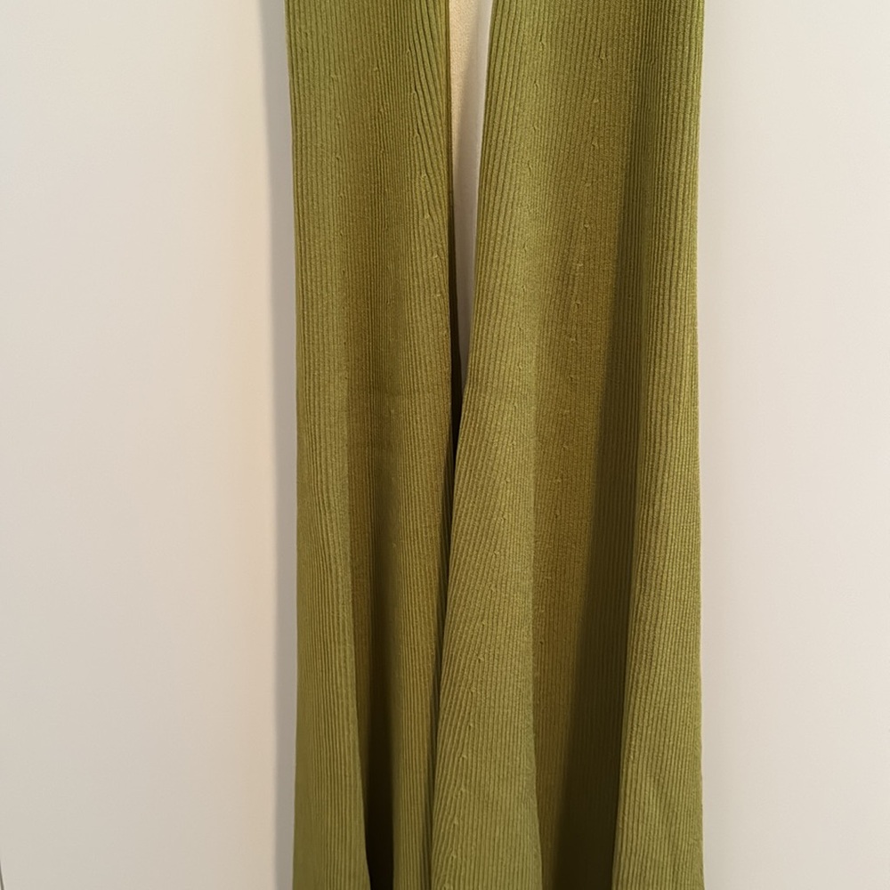 SANDRO Knit Maxi Dress with Front Slit - Picture 4 of 10